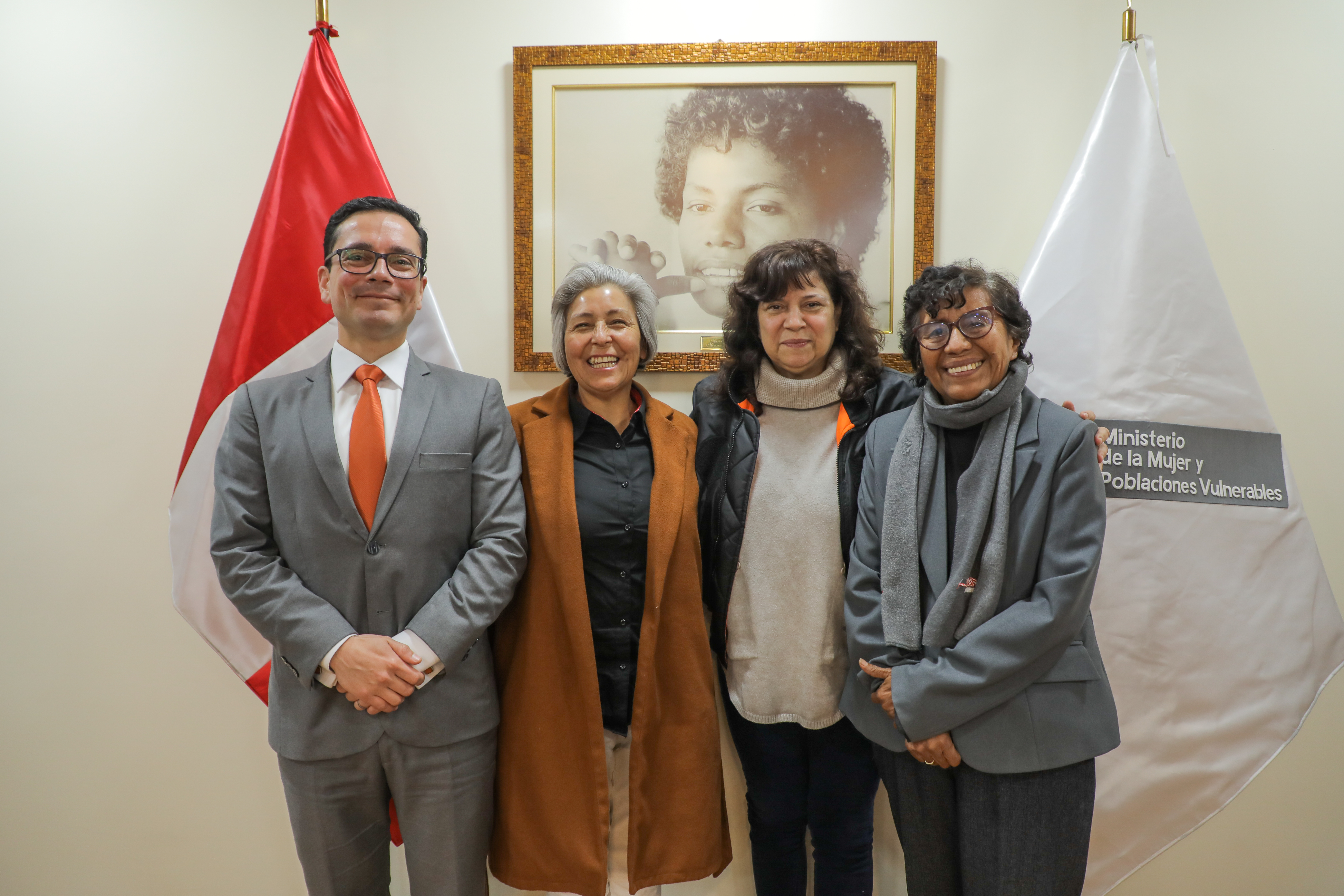 reunión de la viceministra Cecilia Barbieri