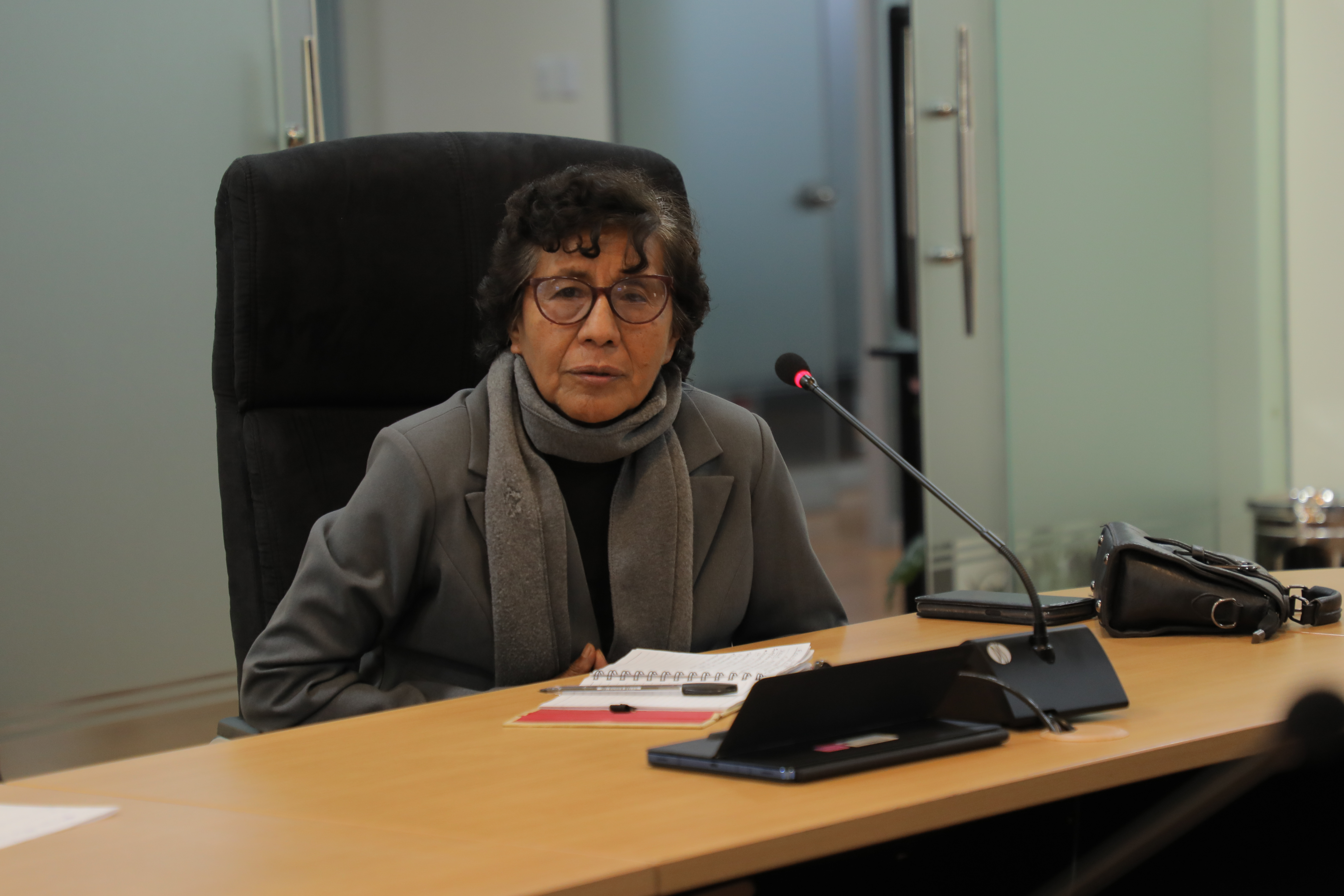reunión de la viceministra Cecilia Barbieri