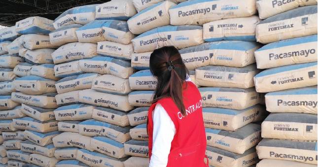 Contraloría detectó más de 3 400 bolsas de cemento inservibles en obra de bocatoma Prada
