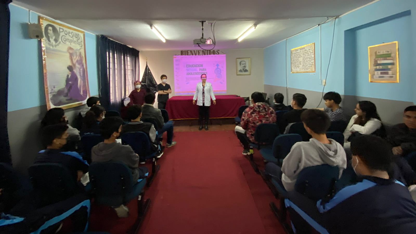 Hospital Santa Rosa realiza actividades extramurales educativas en colegios