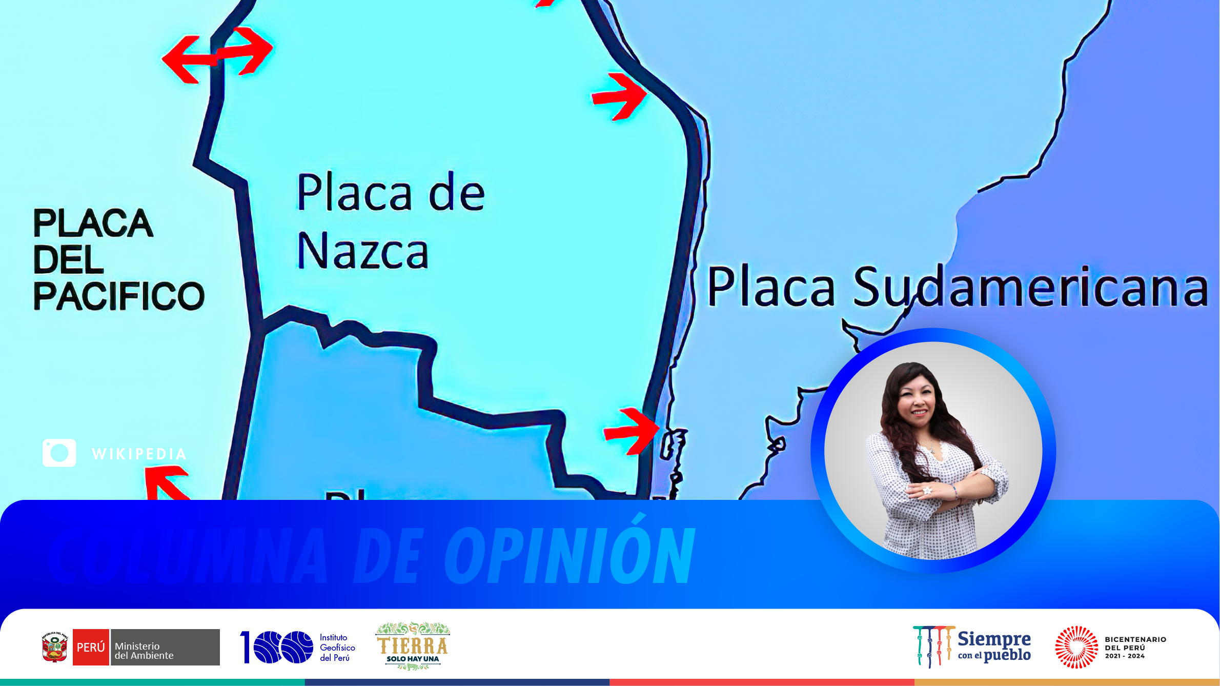 La geometría de la placa de Nazca en Perú
