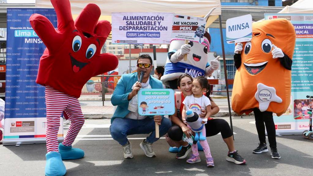 Familias, deportistas y población en general accedieron a diferentes servicios de salud como vacunas del Esquema Regular y contra la covid-19