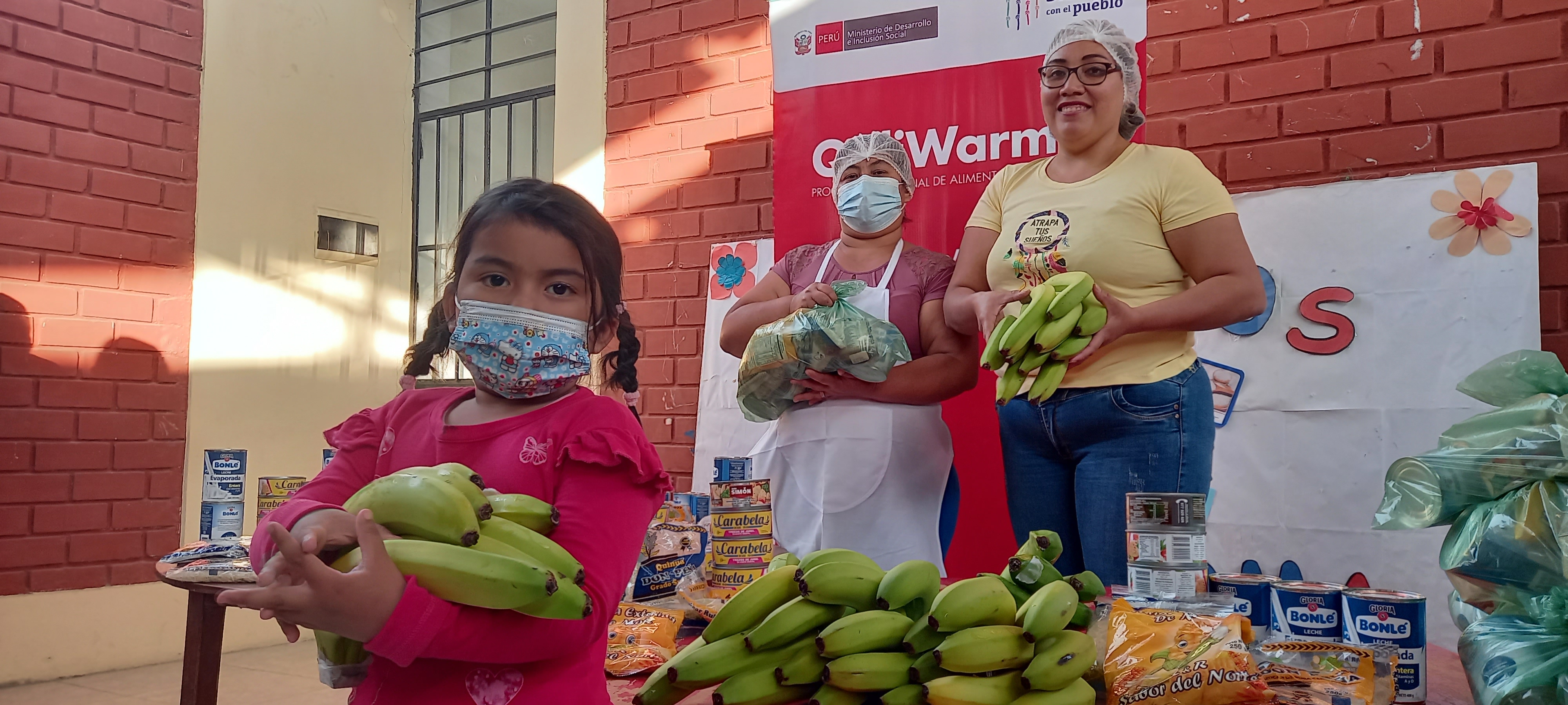 Entrega de alimentos frescos