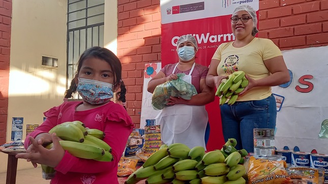 Entrega de alimentos frescos