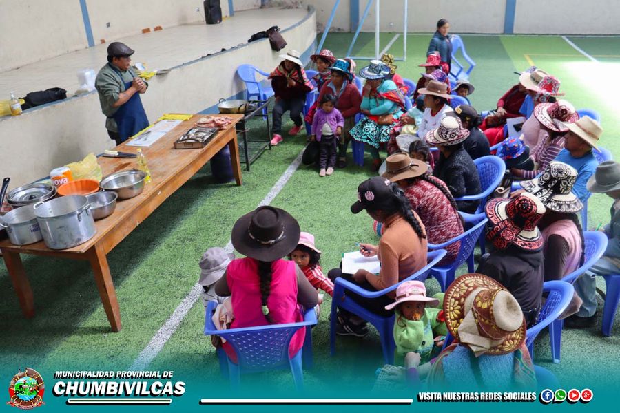 PROYECTO “MUJERES” REALIZÒ SESIONES DEMOSTRATIVAS Y PRACTICA DE IDEAS DE EMPRENDIMIENTO EN DIFERENTES DISTRITOS Y COMUNIDADES DE LA PROVINCIA DE CHUMBIVILCAS
