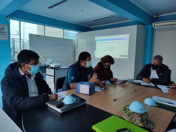 Integrantes de la Plataforma de Defensa Civil sostuvieron una importante reunión