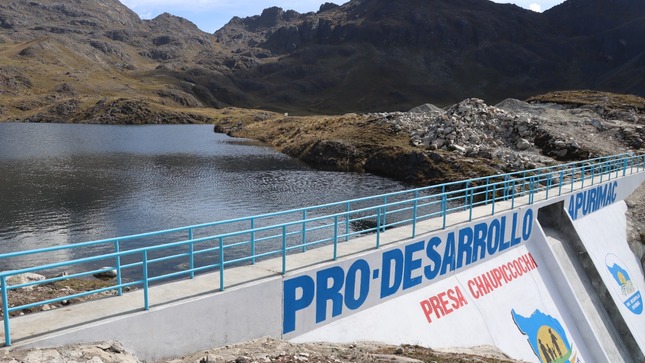 Foto de la resa de Chaupiccocha en Abancay,