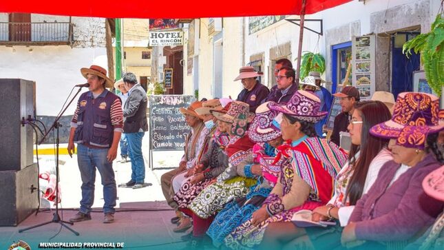 MUNICIPALIDAD PROVINCIAL DE CHUMBIVILCAS A TRAVÉS DEL PROYECTO “CUYES”, ENTREGÓ BIENES A 22 ASOCIACIONES DEL ÁMBITO DEL DISTRITO DE SANTO TOMAS – PROVINCIA DE CHUMBIVILCAS
