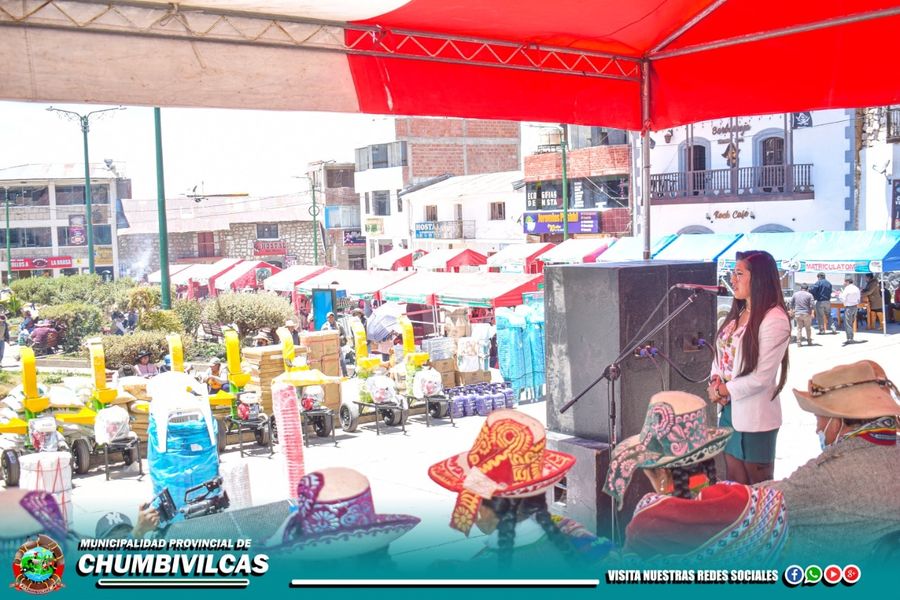 MUNICIPALIDAD PROVINCIAL DE CHUMBIVILCAS A TRAVÉS DEL PROYECTO “CUYES”, ENTREGÓ BIENES A 22 ASOCIACIONES DEL ÁMBITO DEL DISTRITO DE SANTO TOMAS – PROVINCIA DE CHUMBIVILCAS