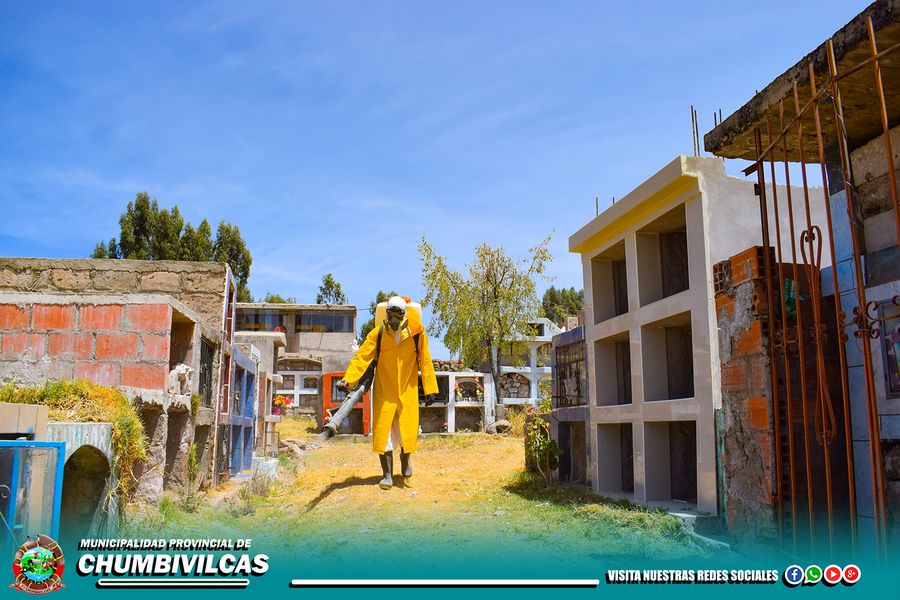 ANTE PROXIMIDAD DE LA FESTIVIDAD DE TODOS LOS SANTOS LA COMUNA PROVINCIAL, REALIZÓ EL MANTENIMIENTO Y ACONDICIONAMIENTO DEL CEMENTERIO GENERAL DE SANTO TOMÁS
