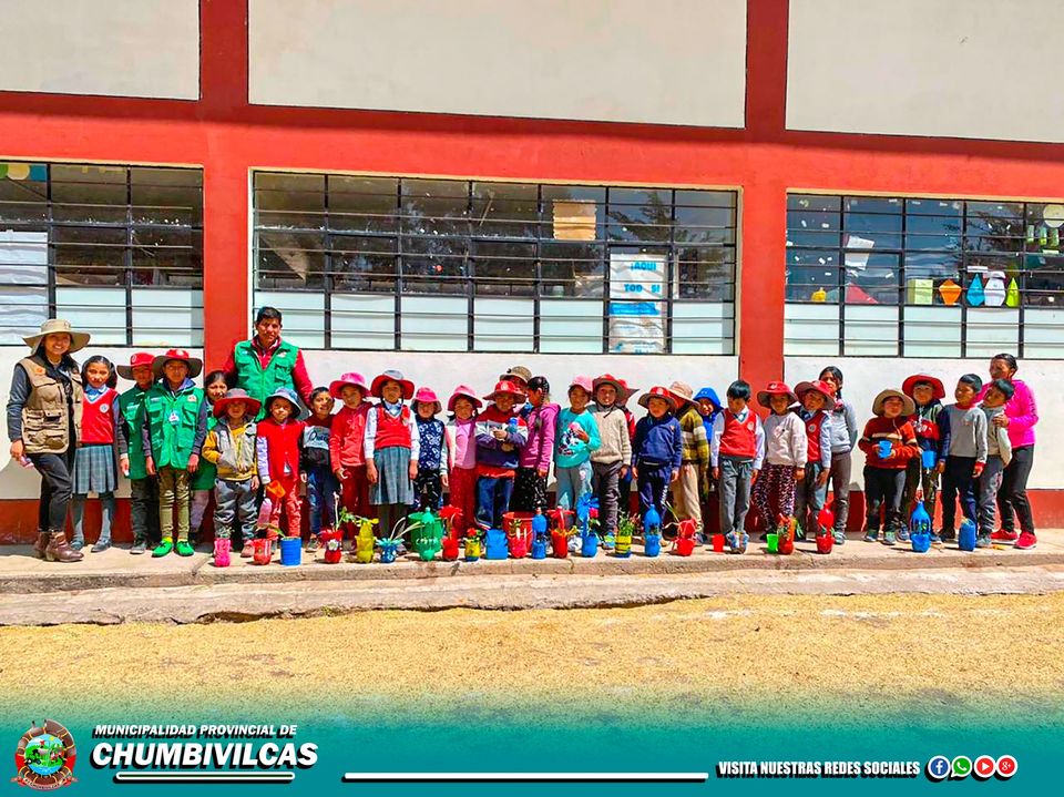 I concurso ambiental “Ecocolegio, tu acción tiene eco” organizado por el programa educa de la comuna provincial de Chumbivilcas