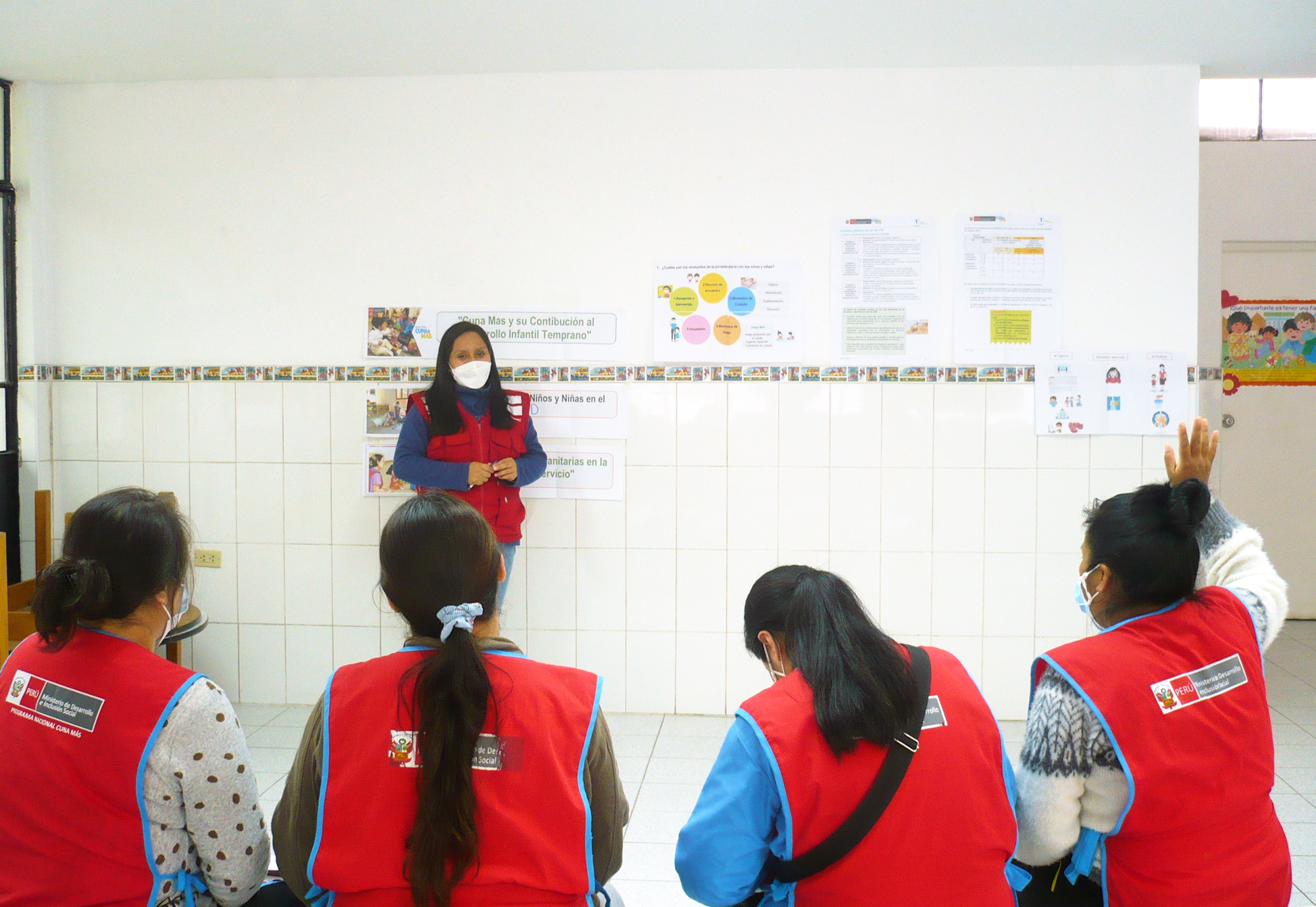 Capacitación a actoras comunales voluntarias en establecimientos penitenciarios - Chorrillos