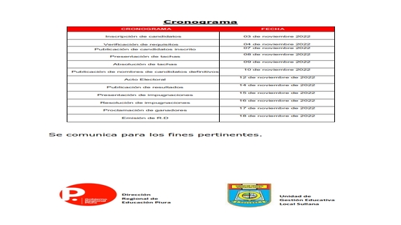Cronograma
