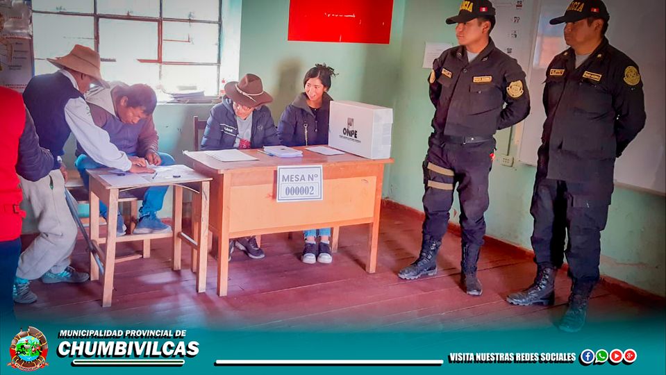 LA COMUNA PROVINCIAL ORGANIZÓ CON ÉXITO LAS ELECCIONES DE AUTORIDADES EN 16 CENTROS POBLADOS A NIVEL DE TODA LA PROVINCIA DE CHUMBIVILCAS