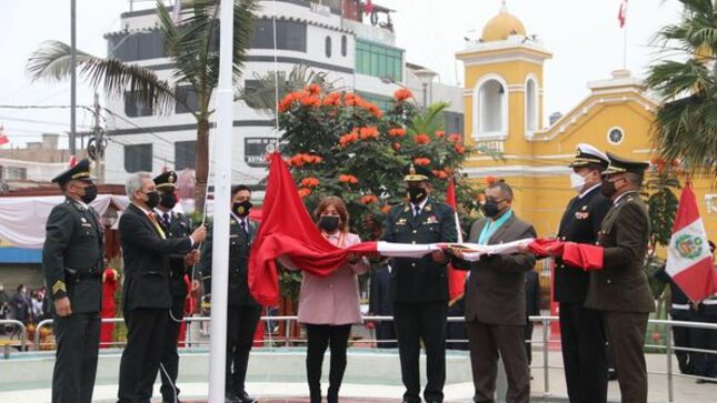 Autoridades rinden homenaje a símbolo patrio 