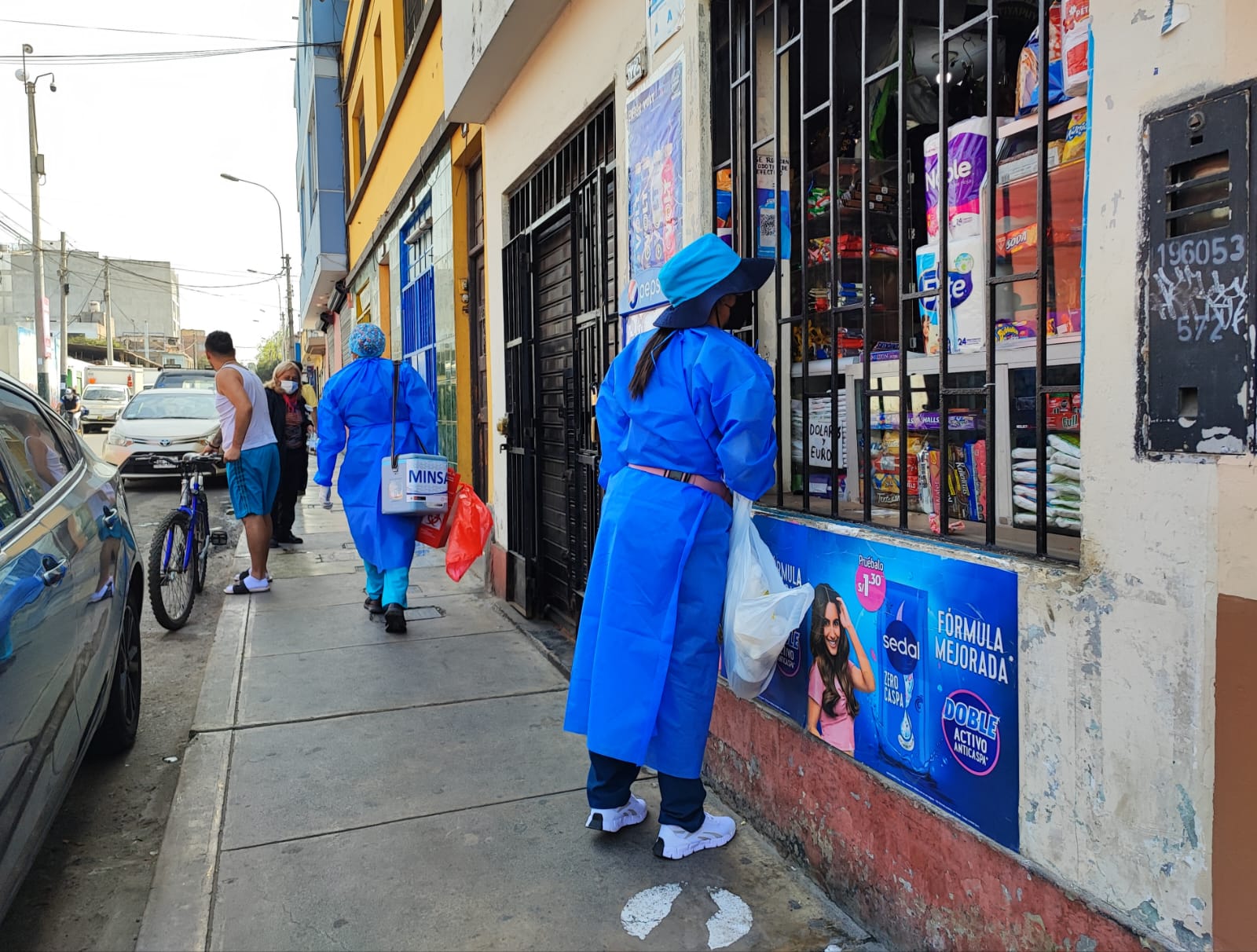 Brigadas de salud realizan barrido de vacunación en el distrito de Barranco