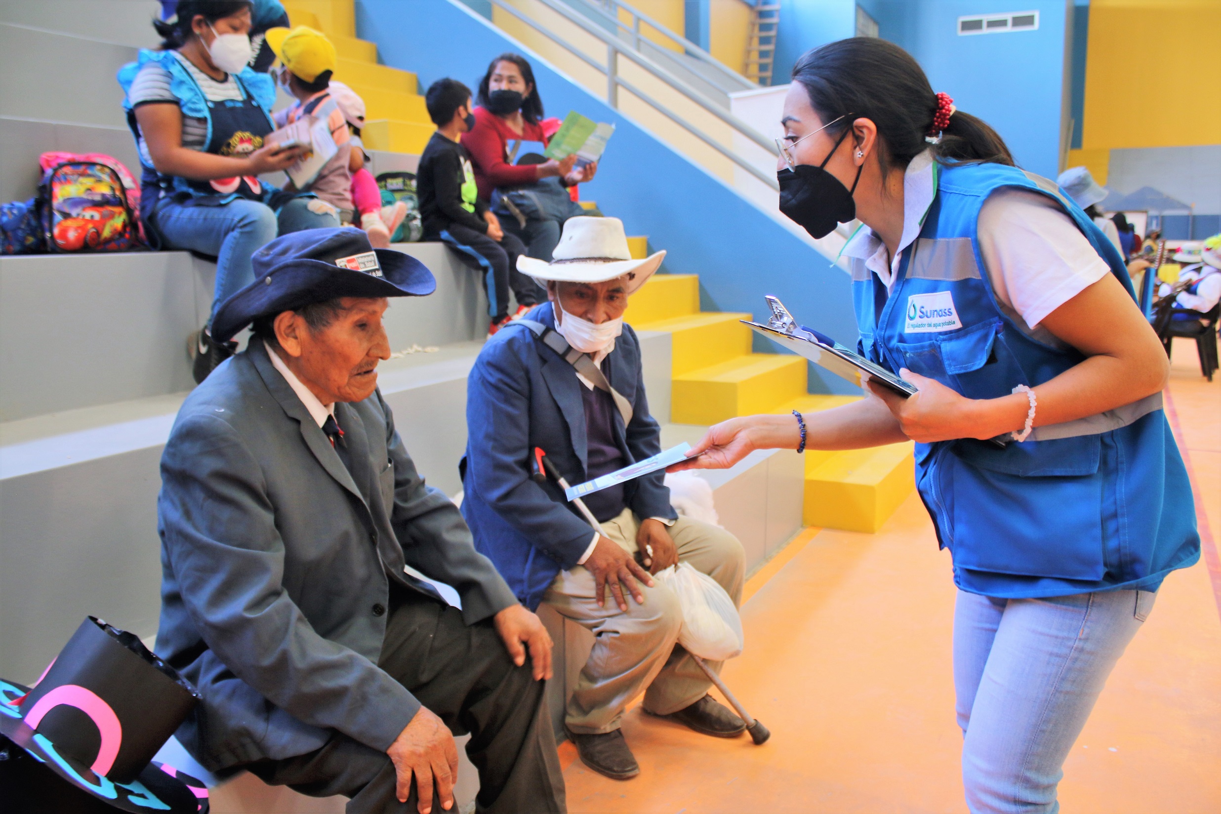 Sunass orientó a población usuaria del distrito de Samegua  