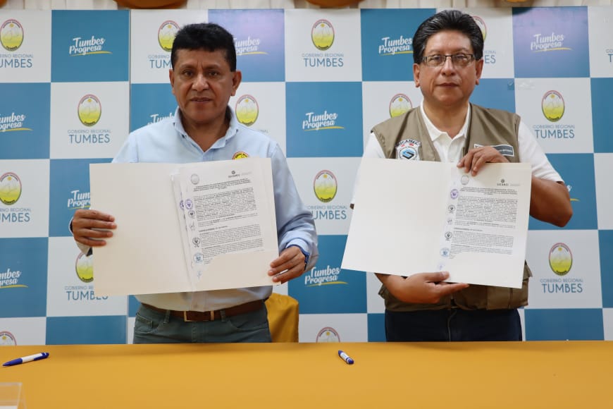 Convenio entre Sucamec y GORE Tumbes