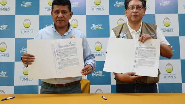 Convenio entre Sucamec y GORE Tumbes