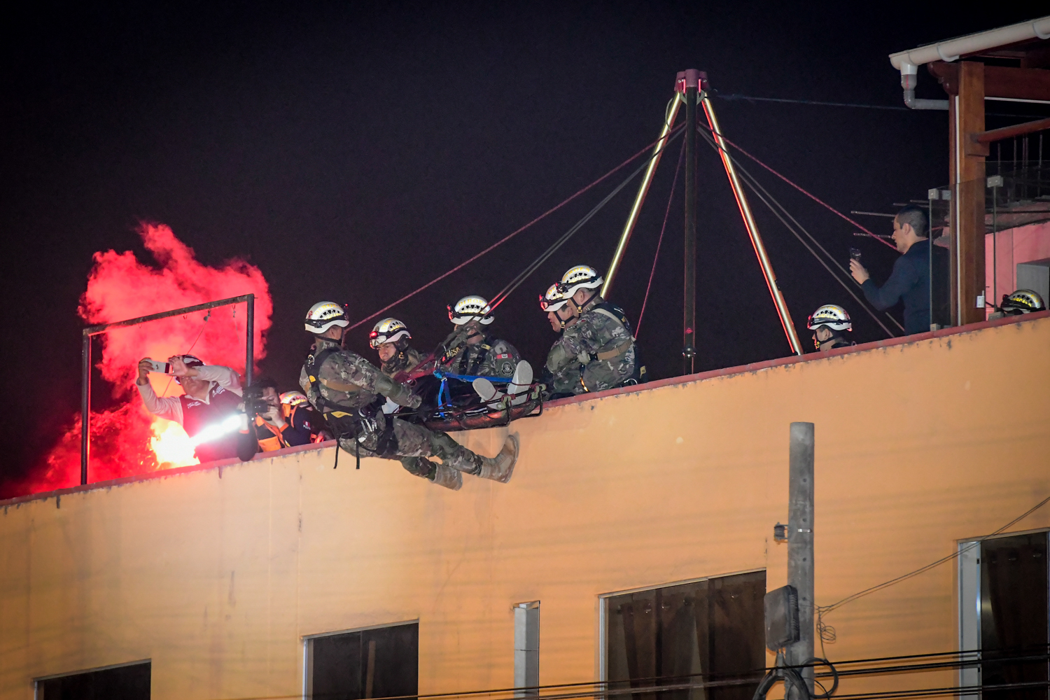 Mininter supervisó participación de la PNP y bomberos durante simulacro nacional