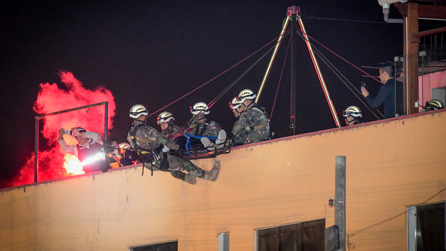 Mininter supervisó participación de la PNP y bomberos durante simulacro nacional