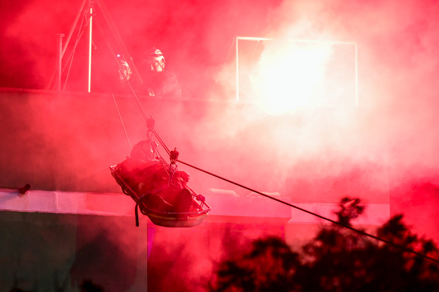 Mininter supervisó participación de la PNP y bomberos durante simulacro nacional