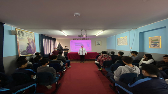 Hospital Santa Rosa realiza actividades extramurales educativas en colegios