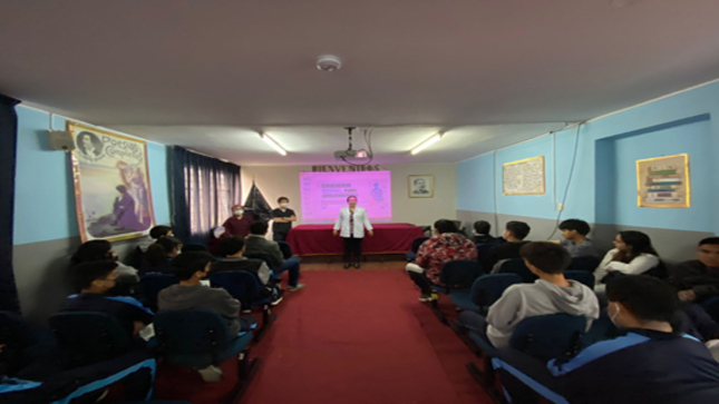Hospital Santa Rosa realiza actividades extramurales educativas en colegios