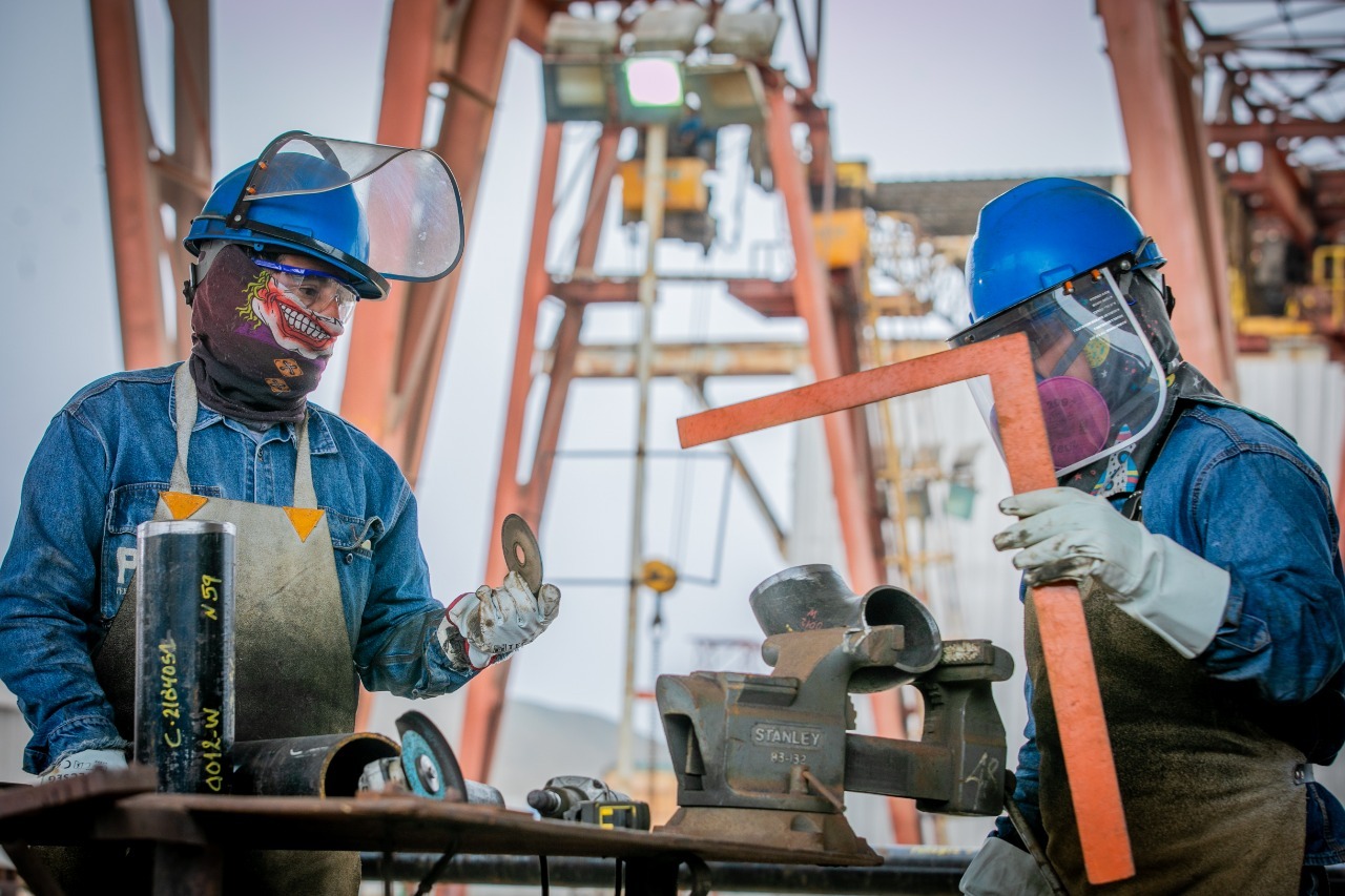 Imagen de trabajadores del sector construcción