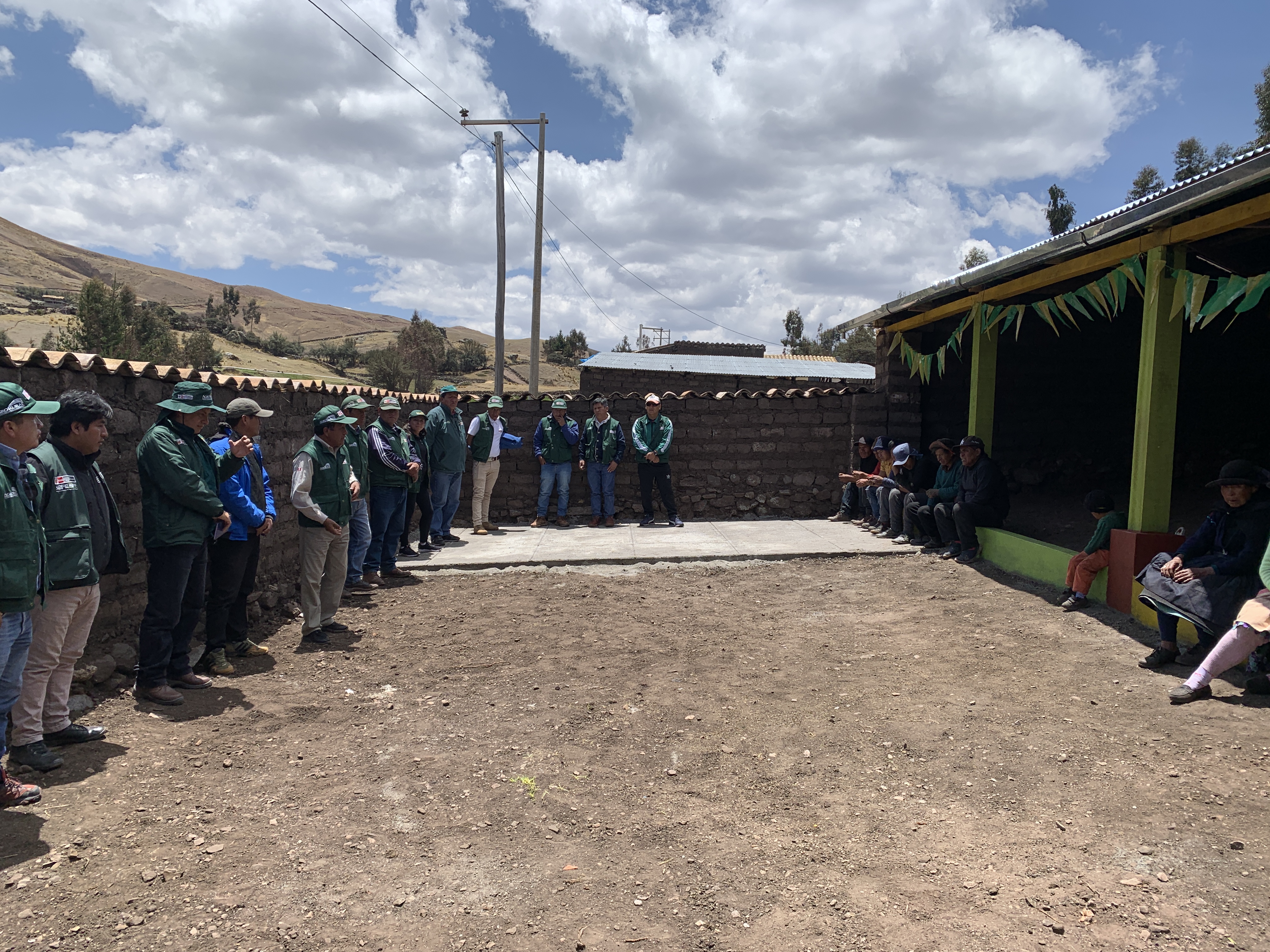 Intervención fue ejecutada por Agro Rural del Ministerio de Desarrollo Agrario y Riego.