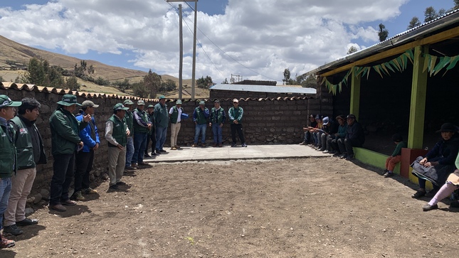 Intervención fue ejecutada por Agro Rural del Ministerio de Desarrollo Agrario y Riego.