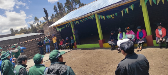 Intervención fue ejecutada por Agro Rural del Ministerio de Desarrollo Agrario y Riego.