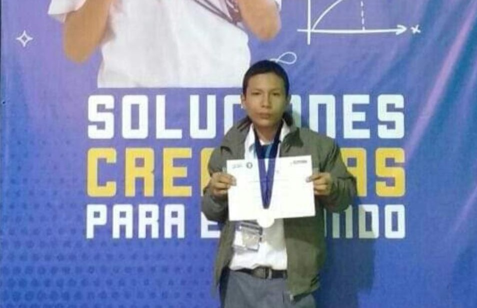 Estudiante participante en la Olimpiada Nacional de Matemáticas 2022