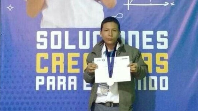 Estudiante participante en la Olimpiada Nacional de Matemáticas 2022