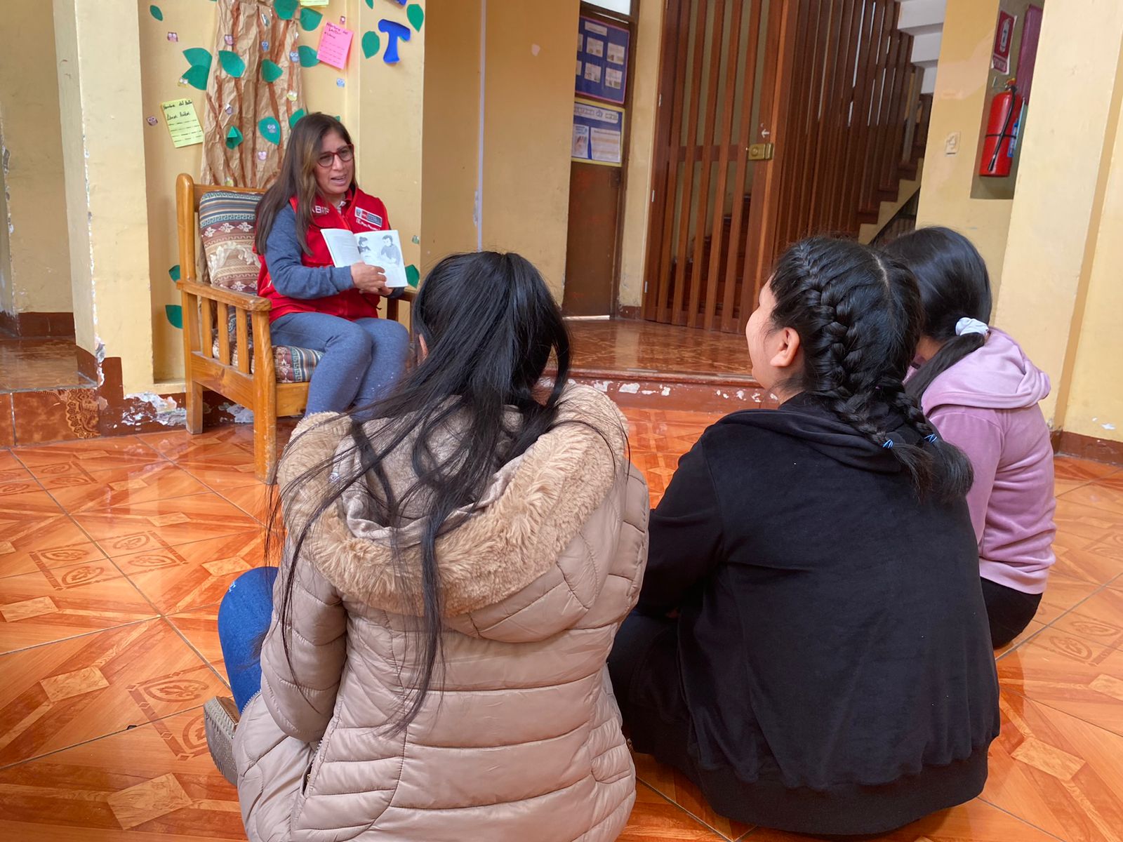 Ministerio de Cultura llega con el programa “La Libertad de la Palabra” al Centro de Atención Residencial (CAR) Sagrado Corazón de Jesús