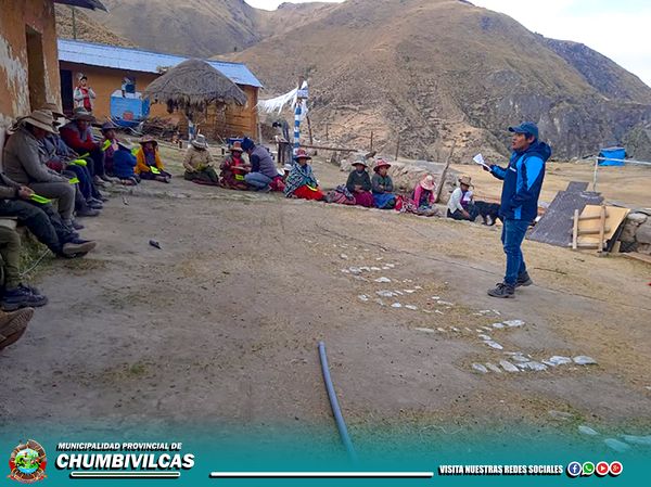 CONSTRUCCIÓN DEL PROYECTO “MEJORAMIENTO Y AMPLIACIÓN DEL SERVICIO DE AGUA POTABLE Y DISPOSICIÓN SANITARIA DE EXCRETAS EN EL ANEXO CCOCHANI DE MOSCCO, SE ENCUENTRA AL 60% DE SU EJECUCIÓN