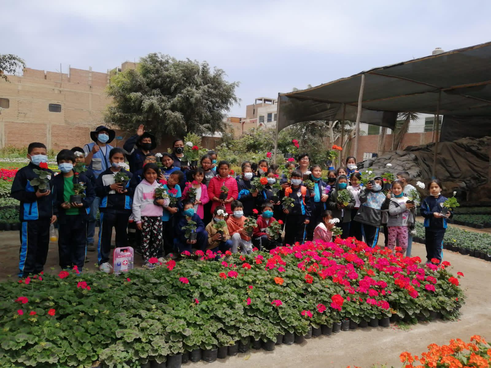 Escolares realizaron visita guiada a nuestra Planta de Valoración de Residuos Orgánicos de Oquendo
