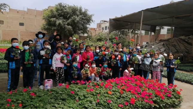 Escolares realizaron visita  guiada a nuestra Planta de Valoración de Residuos Orgánicos de Oquendo 
