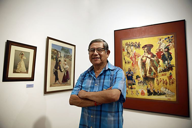 Ministerio de Cultura otorga distinción de Personalidad Meritoria de la Cultura al reconocido artista plástico, José Coronado Pizarro