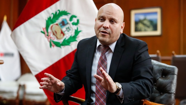 Ministro de Trabajo Alejandro Salas