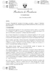 Vista preliminar de documento Resolución de Presidencia
