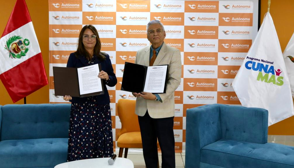 Convenio Cuna Más y Universidad Autónoma