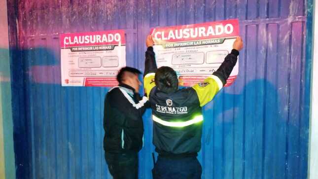 Intervención a discoteca clandestina en San Carlos de Murcia