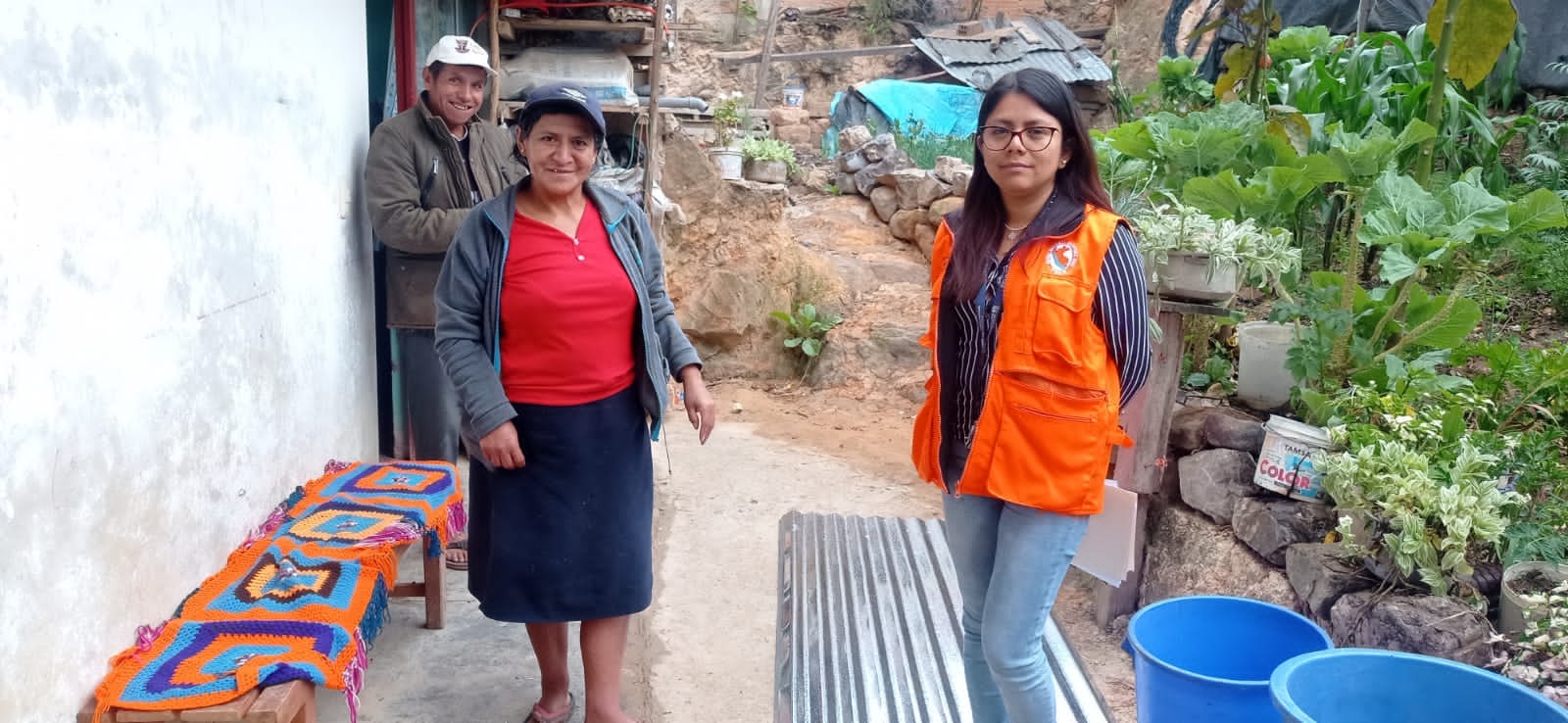 Apoyo a damnificados por intensas lluvias y fuertes vientos