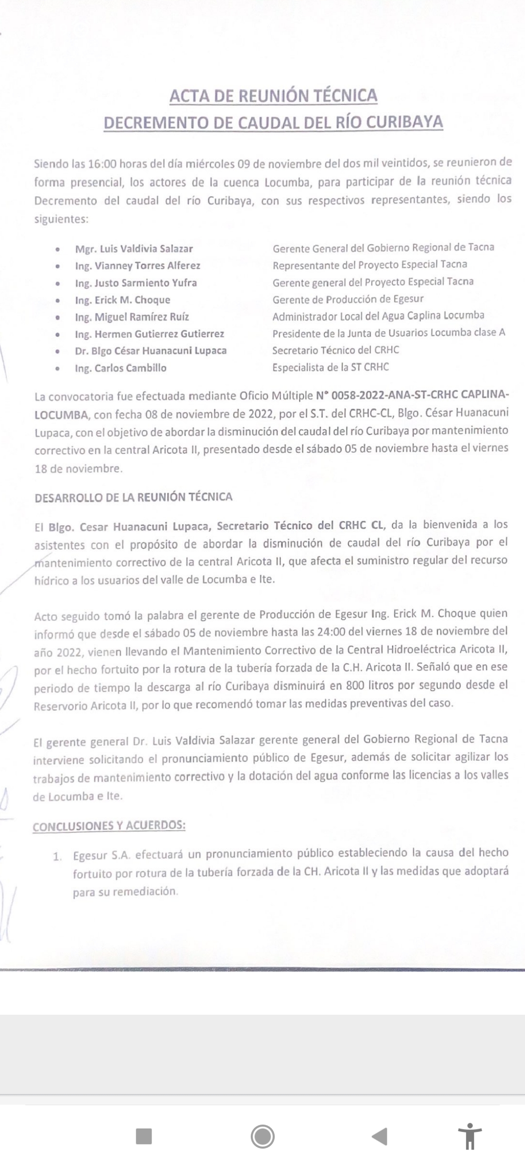Aseguran agua para usuarios 
