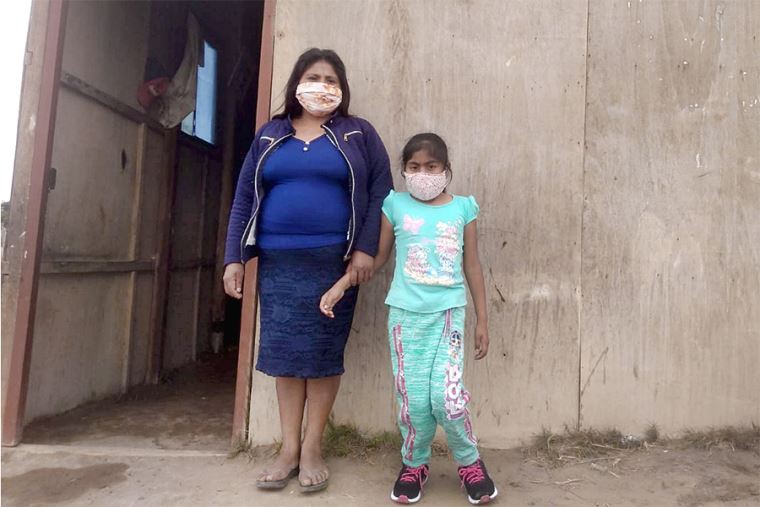 niña usuaria del programa contigo