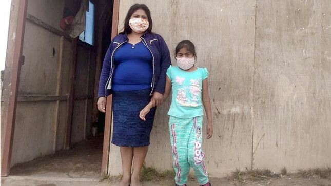niña usuaria del programa contigo