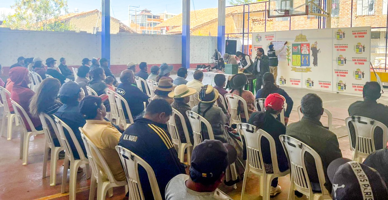 Junta de Usuarios del Sector Hidráulico Menor Mantaro – Clase A 