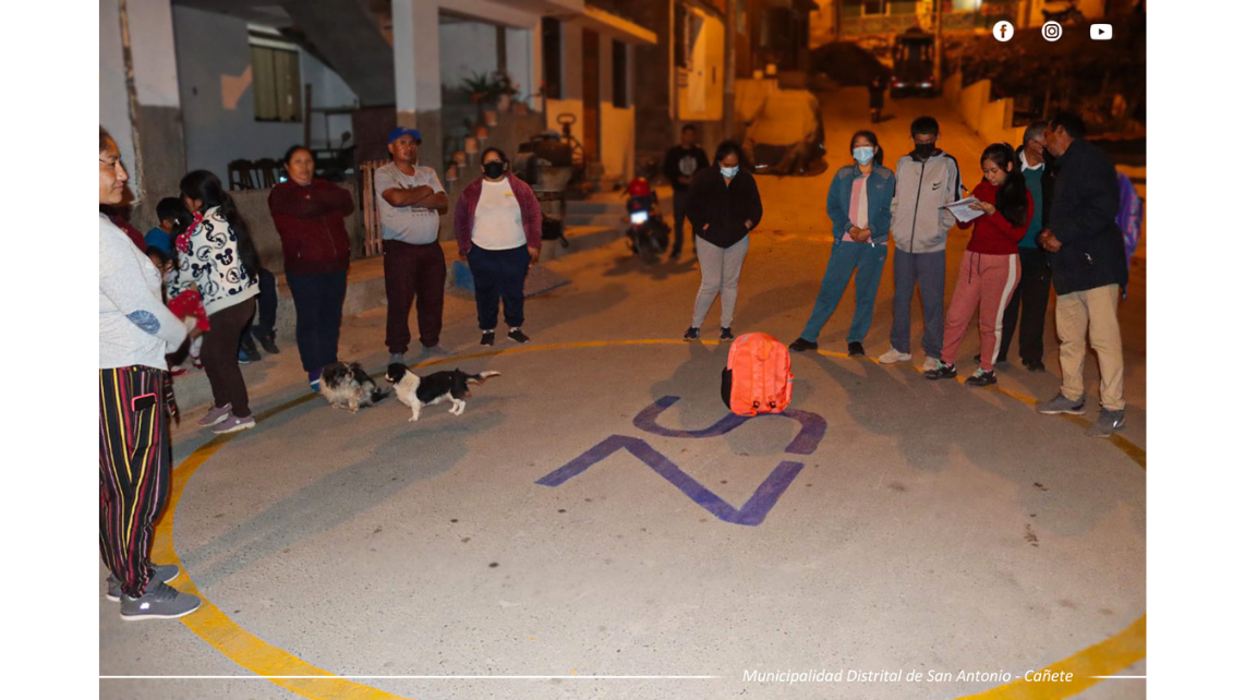 La Plataforma de Defensa Civil del distrito de San Antonio, personal de Seguridad Ciudadana, Policía Nacional y autoridades participaron activamente del Tercer Simulacro Nacional Multipeligro, organizado por el Instituto Nacional de Defensa Civil, con la finalidad de sensibilizar y mantener preparada a la población ante posibles desastres.