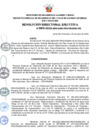 Vista preliminar de documento RDE Nº 085-2022-MIDAGRI-PROVRAEM-DE..pdf